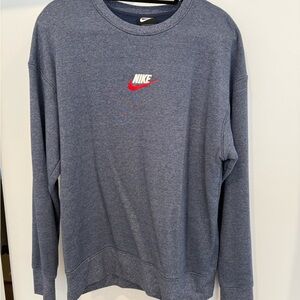 Nike Heathered Navy Sweatshirt